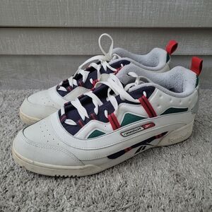Reebok Workout Plus Mens 10.5 Classic Dad Sneaker Shoe Soft Terry RC 1.0 DV8982